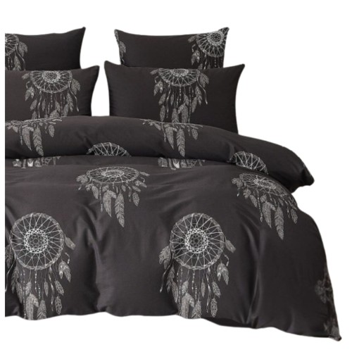 Komplet Pościeli Bawełnianej 200x220 M1692 Bawełna Satynowa