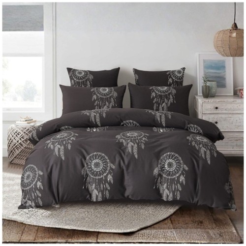 Komplet Pościeli Bawełnianej 200x220 M1692 Bawełna Satynowa