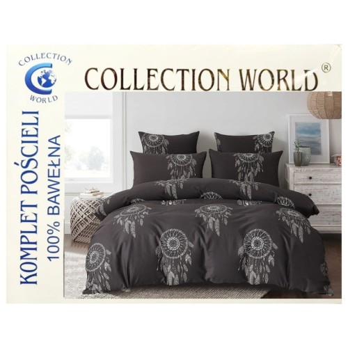 Komplet Pościeli Bawełnianej 200x220 M1692 Bawełna Satynowa