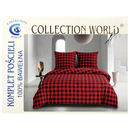 Komplet Pościeli Bawełnianej 200x220 M1861 Bawełna Satynowa