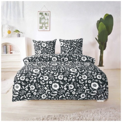 Komplet Pościeli Bawełnianej 200x220 M1735 Bawełna Satynowa