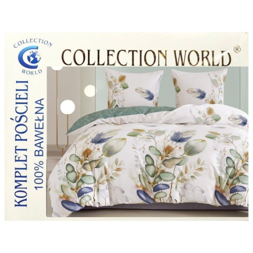 Komplet Pościeli Bawełnianej 200x220 M1977 Bawełna Satynowa