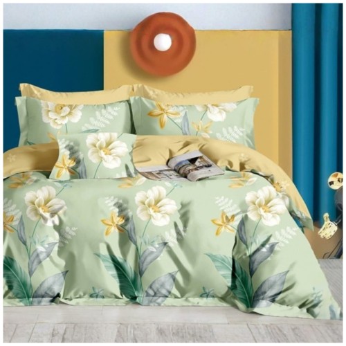 Komplet Pościeli Bawełnianej 200x220 M1749 Bawełna Satynowa