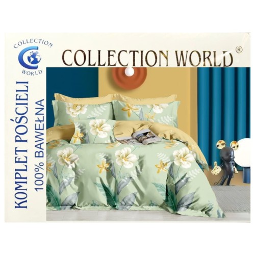 Komplet Pościeli Bawełnianej 200x220 M1749 Bawełna Satynowa