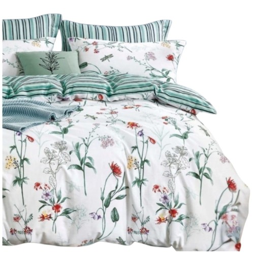 Komplet Pościeli Bawełnianej 200x220 M1459 Bawełna Satynowa