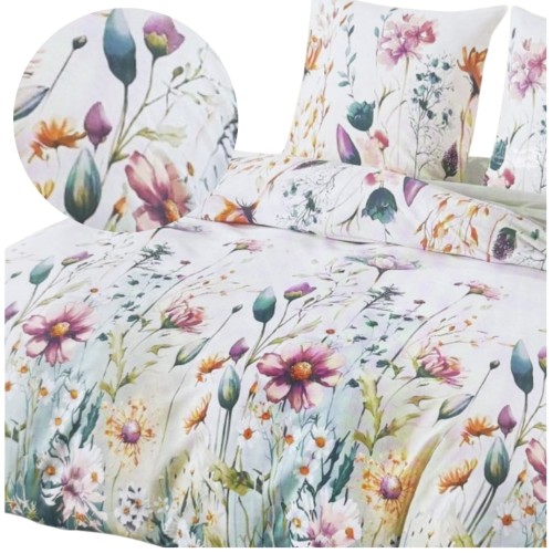 Komplet Pościeli Bawełnianej 200x220 M1946 Bawełna Satynowa