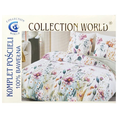 Komplet Pościeli Bawełnianej 200x220 M1946 Bawełna Satynowa