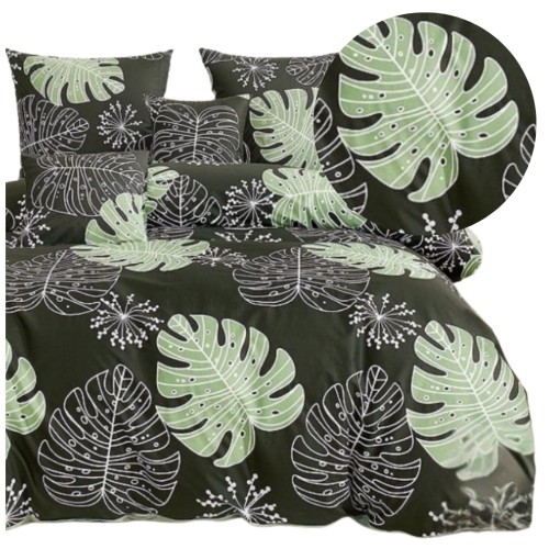 Komplet Pościeli Bawełnianej 200x220 M1724 Bawełna Satynowa