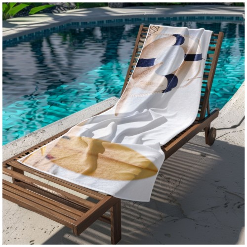 Ręcznik Plażowy Kąpielowy XL 70x140 Rozgwiazda Szybkoschnący R143