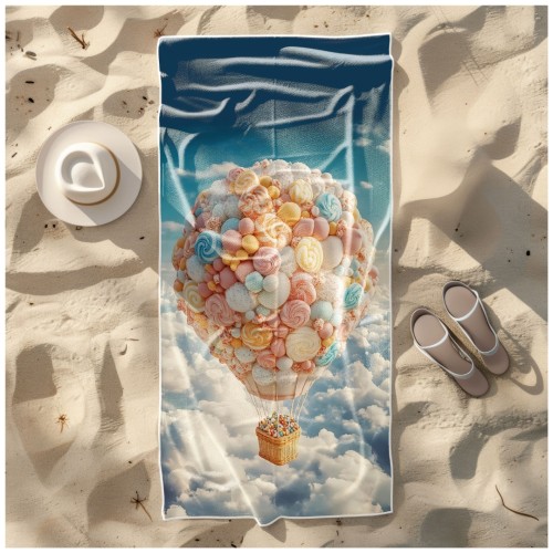 Ręcznik Plażowy Kąpielowy XL 70x140 Balon Szybkoschnący R127