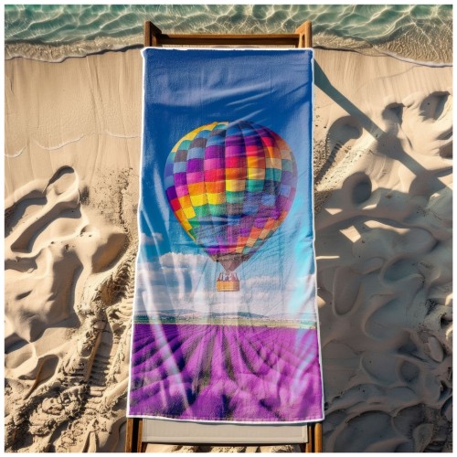 Ręcznik Plażowy Kąpielowy XL 70x140 Balon Szybkoschnący R122
