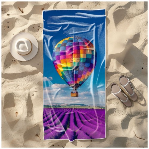 Ręcznik Plażowy Kąpielowy XXL 100x180 Balon Szybkoschnący R122