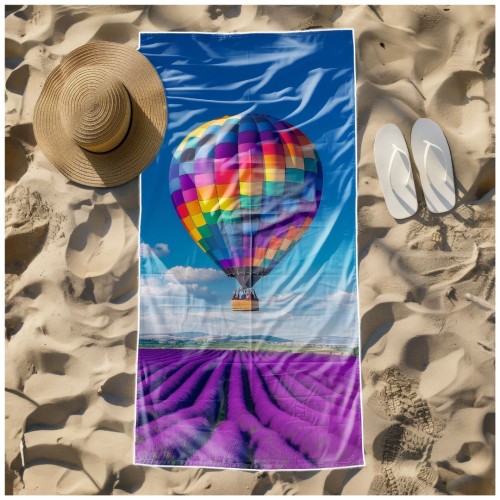 Ręcznik Plażowy Kąpielowy XXL 100x180 Balon Szybkoschnący R122