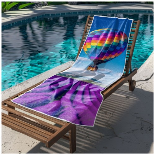Ręcznik Plażowy Kąpielowy XXL 100x180 Balon Szybkoschnący R122