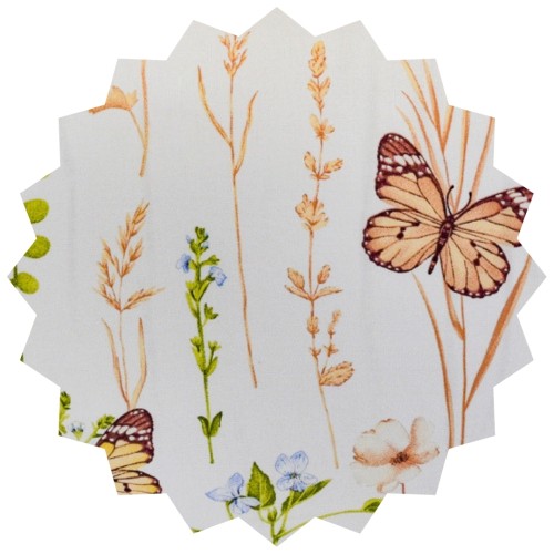 Komplet Pościeli Dziecięcej 90x120 + 50x60 Motyle Kolorowe