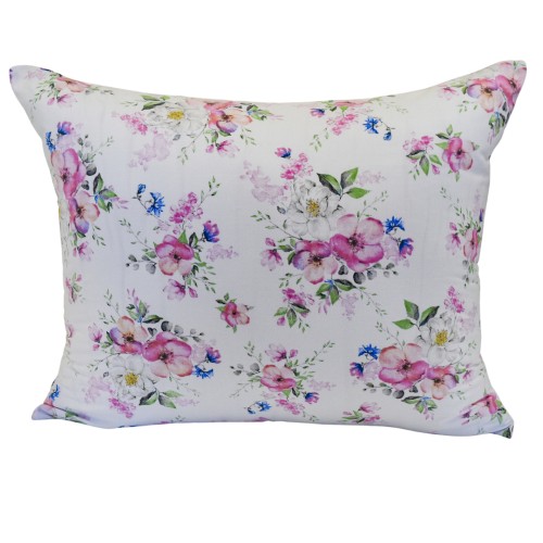 Komplet Pościeli Dziecięcej 100x135 + 40x60 Wiosna Jabłonka Biała