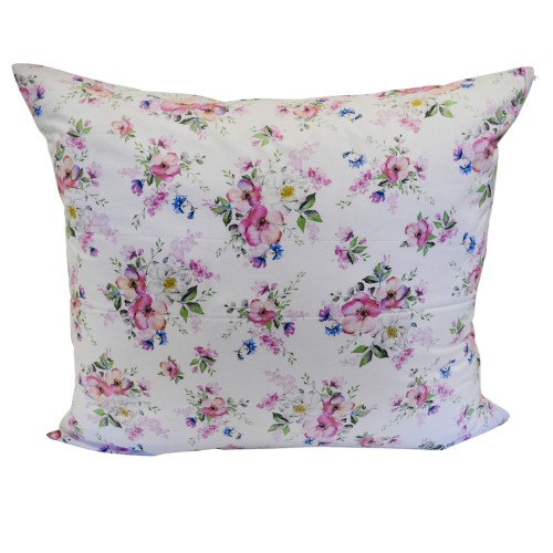 Komplet Pościeli Dziecięcej 100x160 + 70x80 Wiosna Jabłonka Biała