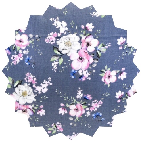 Komplet Pościeli Dziecięcej 120x160 + 50x60 Wiosna Jabłonka Szara