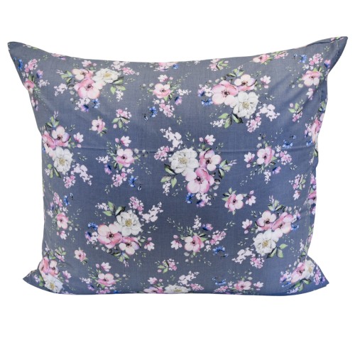 Komplet Pościeli Dziecięcej 100x160 + 70x80 Wiosna Jabłonka Szara