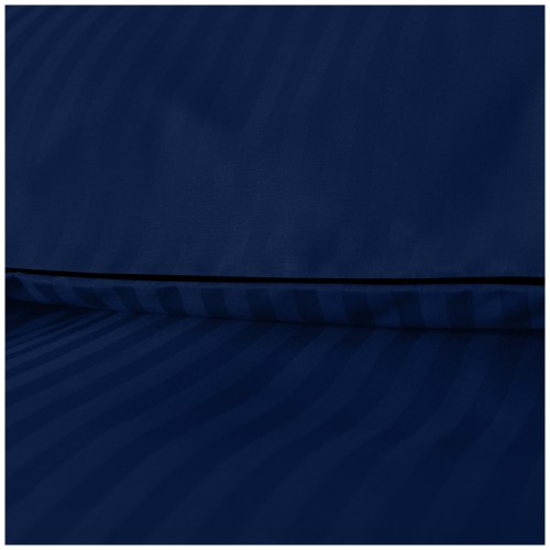 Pościel Z Lamówką 220x200 2x70x80 Chaber Adamaszkowa Pasy 1Cm