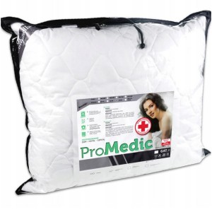 Poduszka 70x80 ProMedic Z Zamkiem Antyalergiczna 