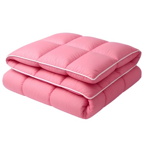 Kołdra 180x200 Półpuch Różowa Całoroczna 2800g Uniwersalna