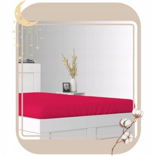 Prześcieradło JERSEY Z Gumką 60x120 Biskupi 100% Bawełniane