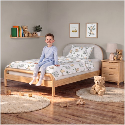 Komplet Pościeli Dziecięcej 100x160 + 70x80 Afrykańskie Zwierzęta