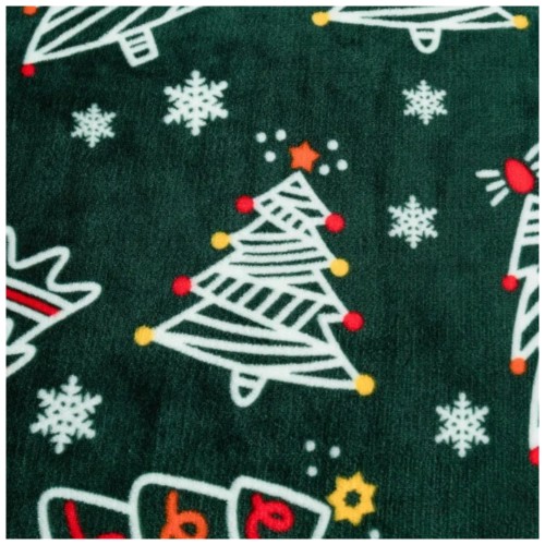 Pościel Świąteczna Mikrofibra 160x200 X-MAS Choinka POLAR
