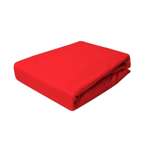 Prześcieradło JERSEY Z Gumką 200x220 Czerwony