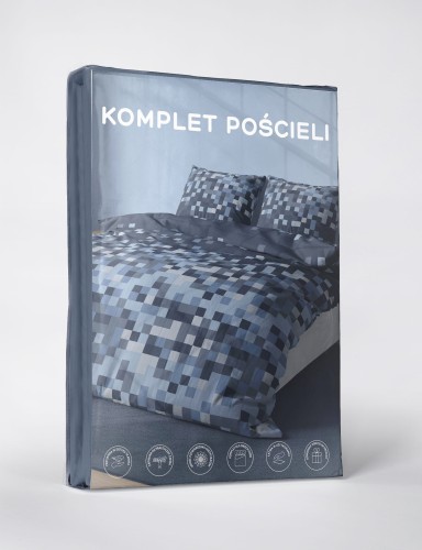 Pościel Satynowa Mikrowłókno 100% Poliester 160x200 4589A