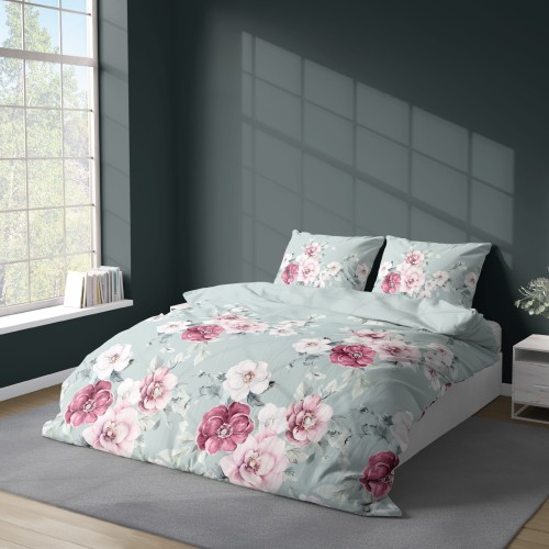 Pościel Satynowa Mikrowłókno 100% Poliester 200x220 4614B