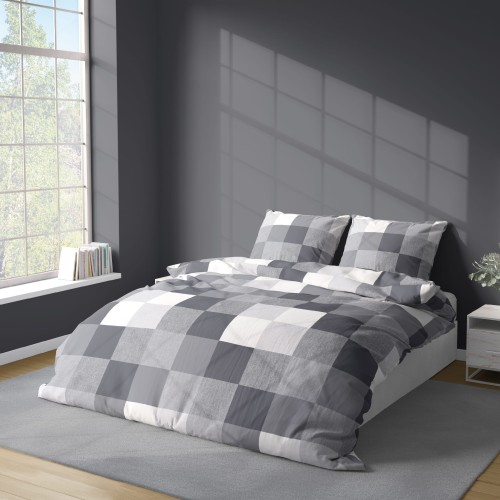 Pościel Satynowa Mikrowłókno 100% Poliester 200x220 4615A