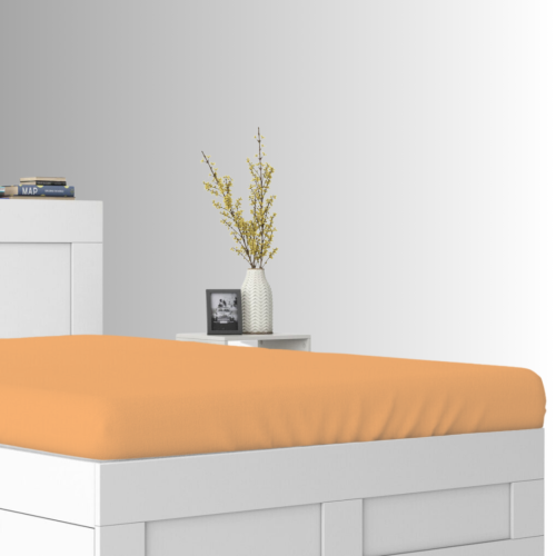 Prześcieradło JERSEY Z Gumką 200x220 Łosoś