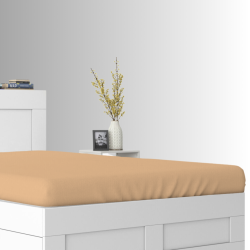 Prześcieradło JERSEY Z Gumką 80x160 Beżowy