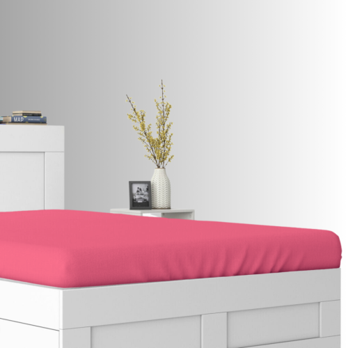 Prześcieradło JERSEY Z Gumką 60x120 Różowy