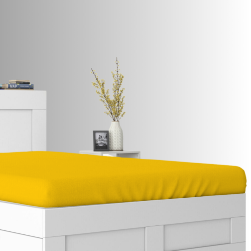 Prześcieradło JERSEY Z Gumką 60x120 Pomarańcz