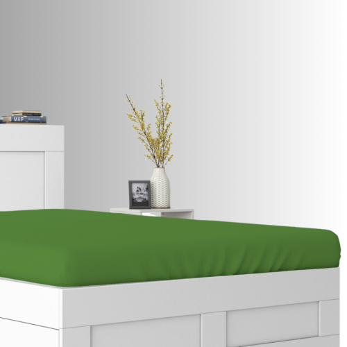 Prześcieradło JERSEY Z Gumką 60x120 Oliwka