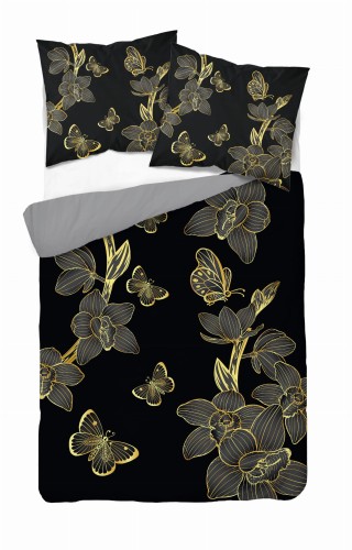 Pościel Satynowa z Mikrowłókna 100% Poliester 160x200 4358A