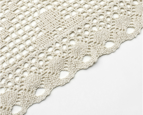 Obrus Szydełkowy Bawełna 85x85 Ecru 
