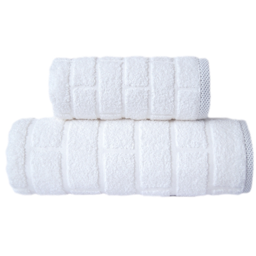 Ręcznik Brick 50x90 Biały